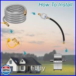 10FT Propane to Natural Gas Conversion Kit Compatible with Weber Genesis, Gen