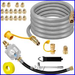 10FT Propane to Natural Gas Conversion Kit Compatible with Weber Genesis, Genesi
