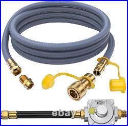 12Feet 1/2 Inch Natural Gas to Propane Conversion Kit Compatible with Kitchen-Ai