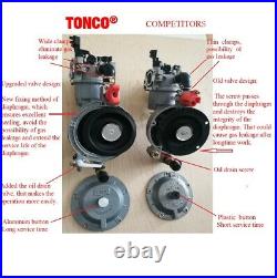 190F water pump TONCO GX420 conversion kit Dual fuel carburetor LPG/NG/propane