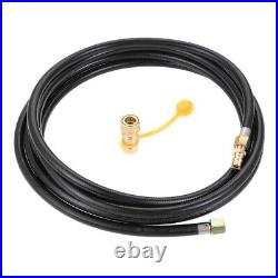 20FT Propane To Natural Gas Hose w Quick Connect Conversion Kit Gas Line 3/8