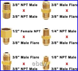 20 Ft High Pressure Braided Propane Hose Extension with Conversion Coupling 38 20 Ft High Pressure Braided Propane Hose Extension with Conversion Coupling 38