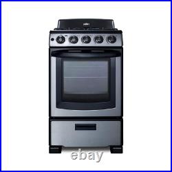 20 In. 2.3 Cu. Ft. Gas Range in Stainless Steel