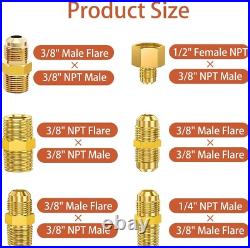 36 FT Extension-High Pressure Braided Gas Line Hose Propane Conversion Kit fo