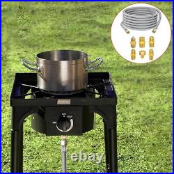 36 FT Extension-High Pressure Braided Gas Line Hose Propane Conversion Kit fo