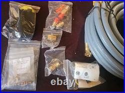 48 FT Propane & Natural Gas Hose with 3/8-1/2 Female Flare Gas Conversion Kit 48 FT Propane & Natural Gas Hose with 3/8-1/2 Female Flare Gas Conversion Kit