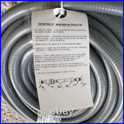 48 FT Propane & Natural Gas Hose with 3/8-1/2 Female Flare Gas Conversion Kit 48 FT Propane & Natural Gas Hose with 3/8-1/2 Female Flare Gas Conversion Kit