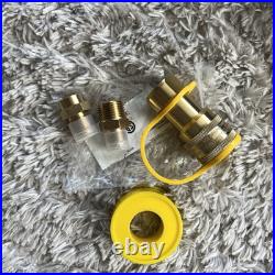 48 FT Propane & Natural Gas Hose with 3/8-1/2 Female Flare Gas Conversion Kit 48 FT Propane & Natural Gas Hose with 3/8-1/2 Female Flare Gas Conversion Kit