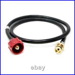 4 ft. 1 lb. To 20 lbs. Propane Adapter Hose Converter