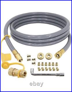 5249 Propane to Natural Gas Conversion Kit Compatible with Black-Stone 28 &