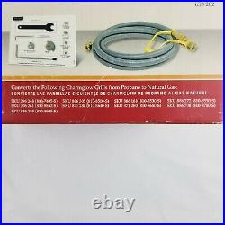 653 202 Open Box Charmglow Propane to Natural Gas Conversion Kit with Hose