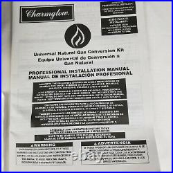 653 202 Open Box Charmglow Propane to Natural Gas Conversion Kit with Hose