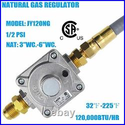 98523 10Ft 1/2 ID Natural Gas Conversion Kit Propane to Natural GasNatural G