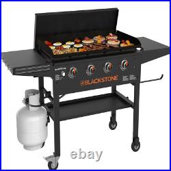 Blackstone 4-Burner 36 Griddle Cooking Station with Hard Cover