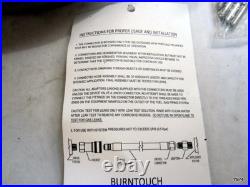 Burn Touch Propane to Natural Gas Conversion Kit 3/8 In Outdoor Gas Hose