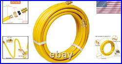 CSST 37 Ft Corrugated Stainless Steel Gas Line Flexible Propane Conversion Kit