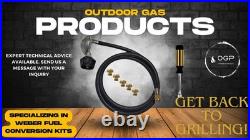 CUSTOM Propane Conversion Kit from NG to LP Fit For Weber Genesis II 330/335