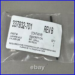 Carrier Bryant Payne AGAGC9NPS01D Gas Conversion Kit Nat Gas to LP Propane OEM D