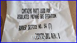 Carrier Burner Orifices NO. 54 for Propane 7 orifices 320078-301 Rev. B