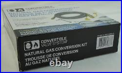 Convertible valve system Natural gas conversion kit For BBQ