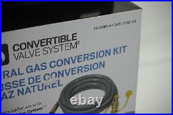 Convertible valve system Natural gas conversion kit For BBQ