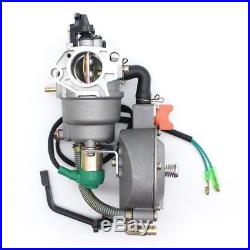 Dual fuel carburetor with Manual choke LPG NG propane CONVERSION KIT for gasolin
