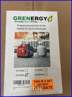 EU2000i Propane, Natural Gas & Gasoline Tri Fuel Conversion Kit for Honda Gen EU2000i Propane, Natural Gas & Gasoline Tri Fuel Conversion Kit for Honda Gen
