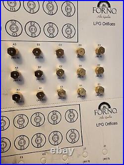 FORNO GALIANO Propane (LP) Conversion Kit Orifices Models FFSGS6444-FFSGS6260