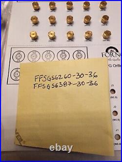 FORNO (LP) Propane Conversion Kit Orifices Models FFSGS6260-FFSGS6387 30-36 NEW FORNO (LP) Propane Conversion Kit Orifices Models FFSGS6260-FFSGS6387 30-36 NEW
