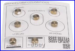 Fits Samsung DG69-00151A, DG94-00635A Gas Conversion Kit, Natural to Propane Fits Samsung DG69-00151A, DG94-00635A Gas Conversion Kit, Natural to Propane