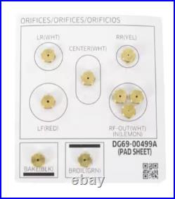 Fits Samsung DG96-00499A Nozzle/Orifice/Gas Conversion Kit, Propane to Natural Fits Samsung DG96-00499A Nozzle/Orifice/Gas Conversion Kit, Propane to Natural