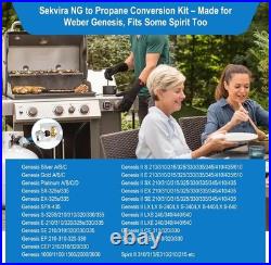 For Weber Natural Gas Conversion Kit, Natural Gas to Propane Conversion Kit for W