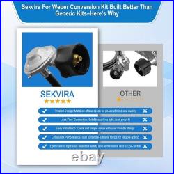 For Weber Natural Gas Conversion Kit, Natural Gas to Propane Conversion Kit for W