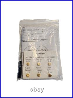 Forno Breno Propane (LP) Conversion Kit Orifices for Model# FFSGS6272-24 NEW