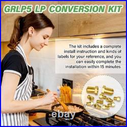 Frigidaire Gas to Propane LP Conversion Kit with 11 Orifices Easy Install Frigidaire Gas to Propane LP Conversion Kit with 11 Orifices Easy Install