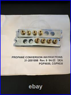 GE propane (LP) orifice conversion kit for models PGP9030 & CGP9530