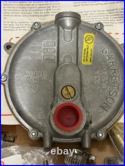 Garretson Model KN LP Regulator Conversion Kit Complete With Fittings Bracket New