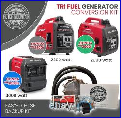 Generator Propane Conversion Kit EU2200i- Trifuel Generator Conversion Kit fo