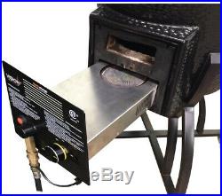 Grill Conversion Kit Battery Operated Ignition Built-in Thermocouple Caddy Cart