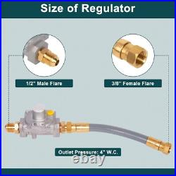 High-Quality Natural Gas Conversion Kit for Monument Grill 12FT Hose Included High-Quality Natural Gas Conversion Kit for Monument Grill 12FT Hose Included