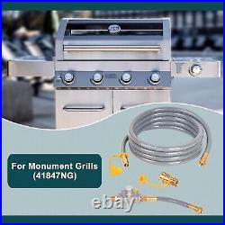 High-Quality Natural Gas Conversion Kit for Monument Grill 12FT Hose Included High-Quality Natural Gas Conversion Kit for Monument Grill 12FT Hose Included