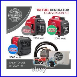 Hutch Mountain Generator Propane Conversion Kit Honda EU3000is- Tri-Fuel Conv Hutch Mountain Generator Propane Conversion Kit Honda EU3000is- Tri-Fuel Conv