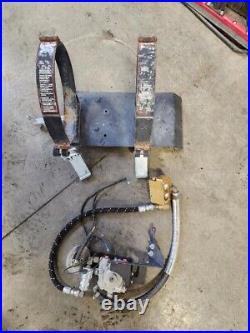 John Deere Propane Conversion Kit Taken Off 661r St859778 & Mounting Bracket