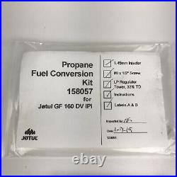 Jotul GF 160 DV IPI Propane Fuel Conversion Kit 158057 NG to LP