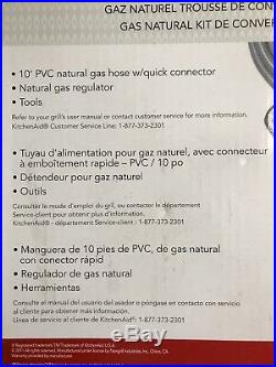 KitchenAid Natural Gas Conversion Kit 710-0003 Propane to Natural Gas Grill BBQ