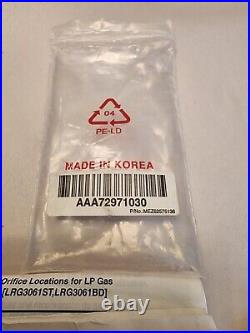 LG Propane (LP) Orifice Conversion Kit AAA72971030, MEZ62575136 NEW