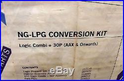 LPG CONVERSION KIT (PROPANE) for IDEAL LOGIC COMBI + 30P AAX & on. GAS VALVE ETC