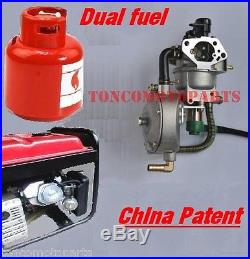 LPG NG propane conversion kit for gasoline generator 6kw GX420 190F auto TONCO