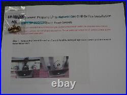 LP to Natural Gas Orifice Conversion Kit Weber Spirit SP-320/330 withFront Control LP to Natural Gas Orifice Conversion Kit Weber Spirit SP-320/330 withFront Control
