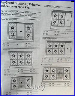 Liquid Propane Conversion Kit for Thermador Pro Grand Dual Fuel Ranges